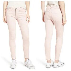 Current/Elliott "The Stiletto" pastel pink Jeans